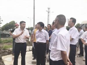 市委副書記、市長錢三雄一行考察織里童裝產(chǎn)業(yè)園區(qū)二期