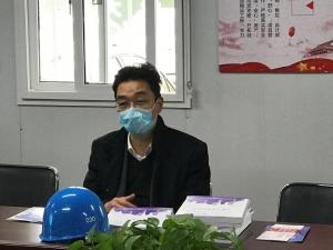 市建設(shè)局黨委書記、局長戴健赴房總集團市北32#地塊視察復(fù)工復(fù)產(chǎn)安